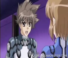 Dick sucking busty hentai slut