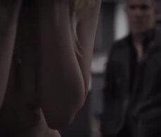 Nasty stepfather unleashed on a teenie