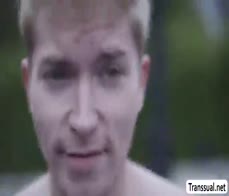 Gaze at this TS babe suck and ride 2 big cocks in B-Ball court