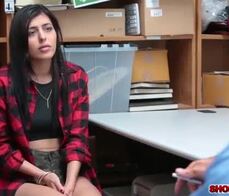 Horny detectives bangs with Audrey Royal