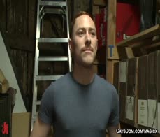 Co workers bound and fucked colleague outdoors in public