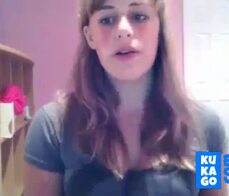 Dirty teen bates in her room