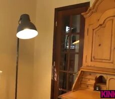 My teen stepsister showed tight body and I licked her