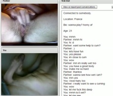 Parlano nella chat erotica