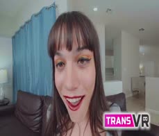 TRANSVR - Nyxi Leon Hungry For A Cock Inside Her Hole