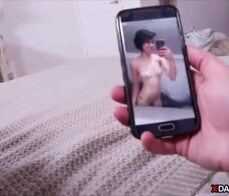 Stepdaughter sent nudes to stepdad now she needs to fuck