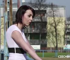 Horny girl caught her friends in an intimate moment