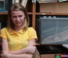 Little devil shoplifters tight pussy gets the officers dick