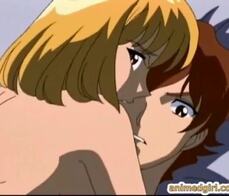 Tied hentai ass injection and pussy hard fucked