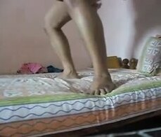 A couple in their intimacy