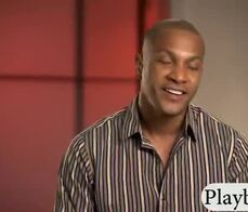 Busty ladies pillow fighting with men