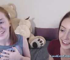 Hot lesbians licks and eats each other pussy