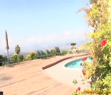 Smoking Asian teen slut gets buried in cum