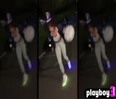 Sexy ebony MILF pornstar with perfect ass and hot small tits masturbated