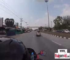 Petite amateur Thai teen Cherry needs her european lovers big white cock