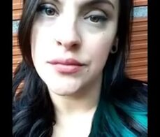 Long tongue beauty shows off longest tongue and wide throat