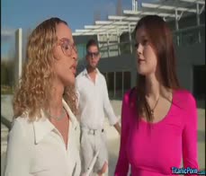 Ariana Shine And Geisha Kyd Have Threesome With Dude