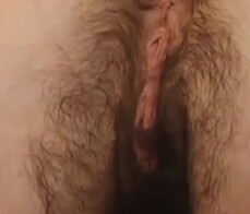 Honey with a hairy pussy, pits and ass