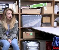 Teen jewel thief got caught and fucked by a LP officer