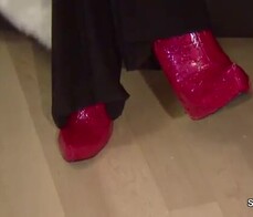 German Dirty-Talk and Handjob by Hot Big Tit Teen