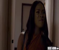 Black lesbian MILF Ana Foxxx fucked big ass blonde MILF with new sex toy