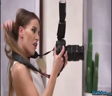 European Babes Eveline Dellai And Ariela Donovan Have 3Way