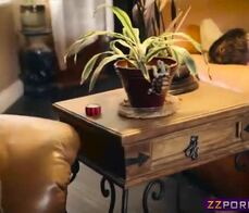 Awesome MILF helps out a gamer guy who has a huge erection