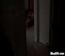 Big tittied teen getting pussy fucked in POV