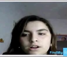 Natasha on cam shows tits.