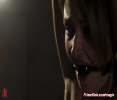 Zoe Sparx whipped and fucked in a storage facility