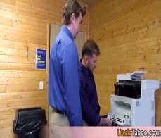 The new collegue is just too sexy to resist Today this stud will have his ass barebacked hard