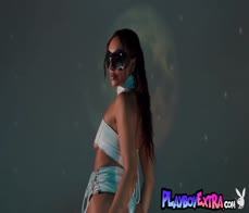 Absolutely gorgeous all natural latina Sisi Rose shows her sexy tattoos