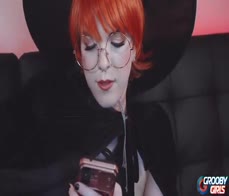 GROOBYGIRLS - Enjoy The Autumn Witch And Drink Her Sexual Potion