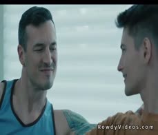 Podcaster anal fucks mail carrier at the beach house