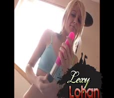 Lexy Lohan With Natural Tits And Masturbating Dildo