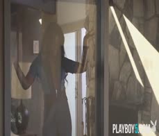 Black teen model Victoria Antoinette exposes luscious chocolate body