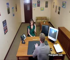 Hot housewife seduced by handsome principal